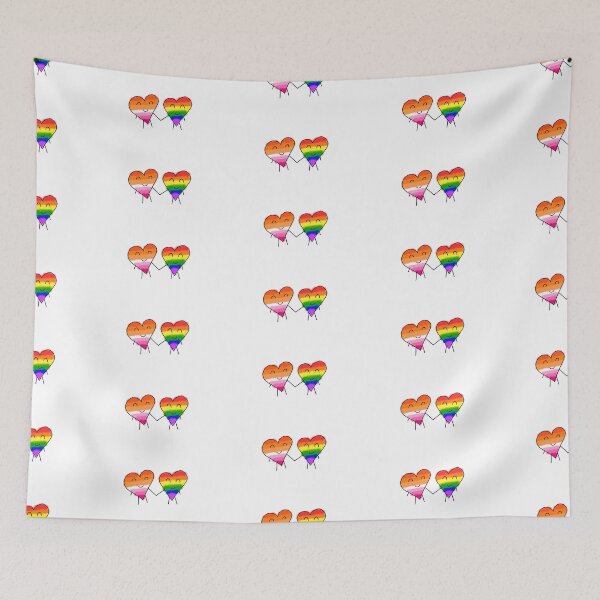 Item preview, Valentines Day Doodle Lesbian Pride designed and sold by ECKDesign.