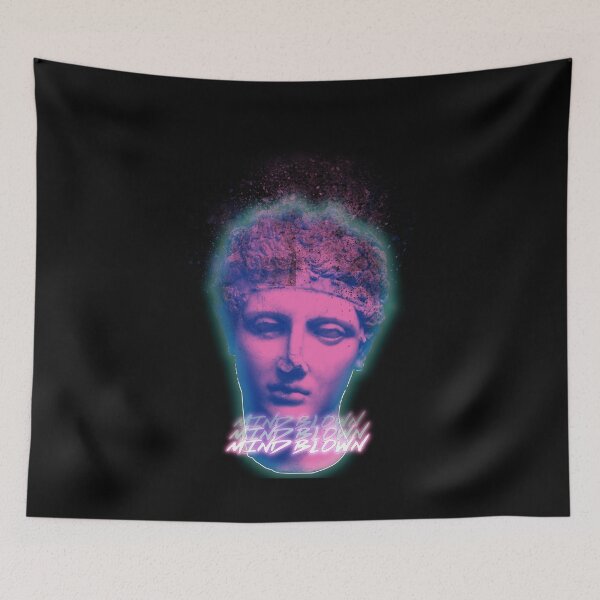 Item preview, Greek Statue Vaporwave - Mindblown designed and sold by PVSKI.