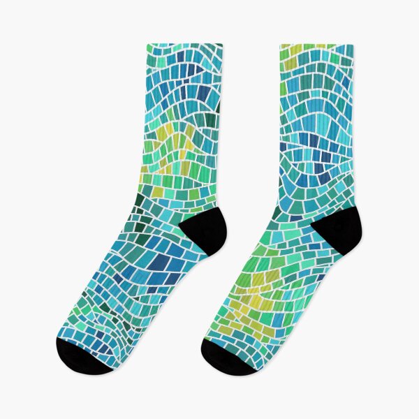 Item preview, Pool wavy mosaic designed and sold by Muxune.