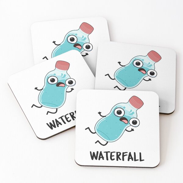 Item preview, Waterfall Funny Water Puns  designed and sold by punnybone.