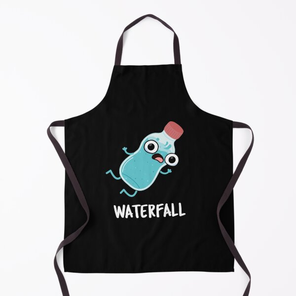 Item preview, Waterfall Funny Water Puns (Dark BG) designed and sold by punnybone.
