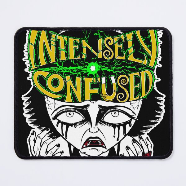 Item preview, Intensely Confused designed and sold by ZoeBones.