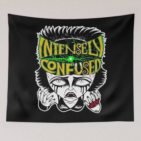 Item preview, Intensely Confused designed and sold by ZoeBones.