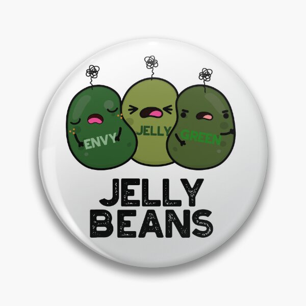 Item preview, Jelly Beans Funny Jealous Candy Puns  designed and sold by punnybone.