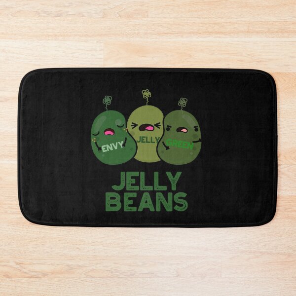 Item preview, Jelly Beans Funny Jealous Candy Puns (Dark BG) designed and sold by punnybone.