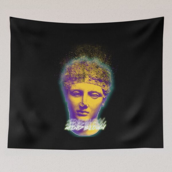Item preview, Greek Statue Vaporwave - Mindblown designed and sold by PVSKI.