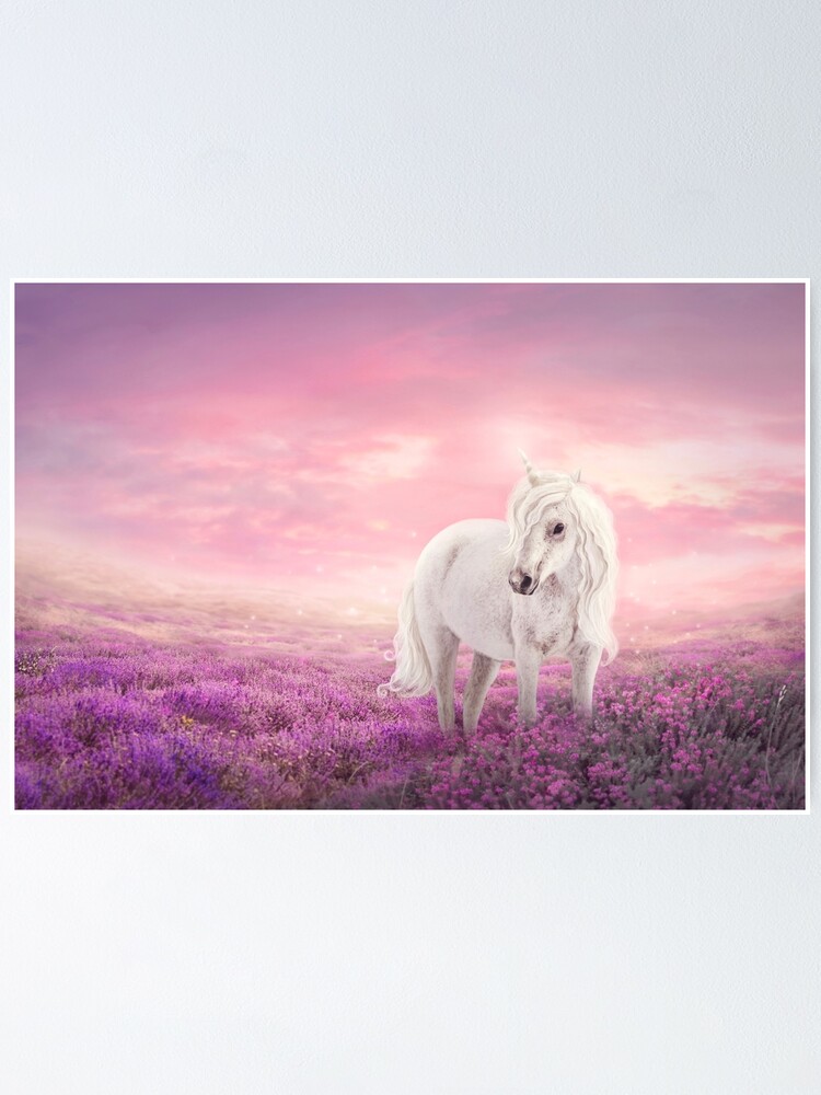 My cute unicorn print by Elena Schweitzer