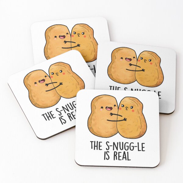 Artikelvorschau, Das Kuscheln ist wirklich ein witziges Nugget-Wortspiel entworfen und verkauft von punnybone.