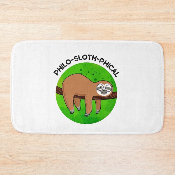 Item preview, Philo-sloth-phical Funny Sloth Puns  designed and sold by punnybone.