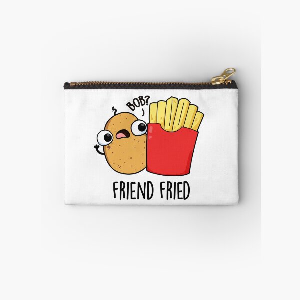 Item preview, Friend Fried Funny Fries Puns   designed and sold by punnybone.