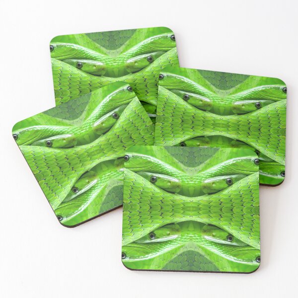 Item preview, Snake Love Sahmaran Love of Shahmaran Green Mamba designed and sold by SpiritGifts.