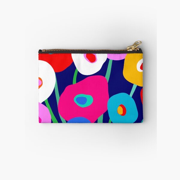 Item preview, Happy and Bright flower bouquet on blue designed and sold by Dominiquevari.