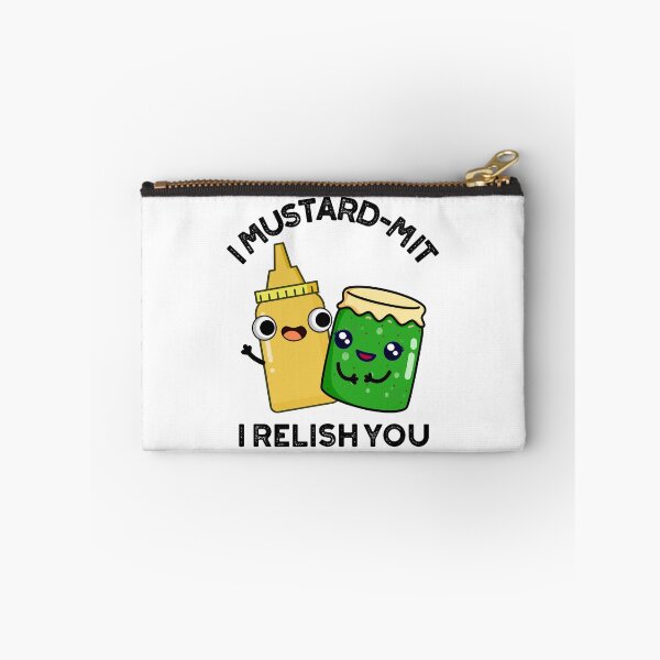 Item preview, I Mustard-mit I Relish You Funny Condiment Puns  designed and sold by punnybone.
