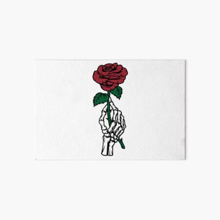 Skeleton Hand Holding Rose Tattoo Digital Art by Sayhaa Ellie - Pixels