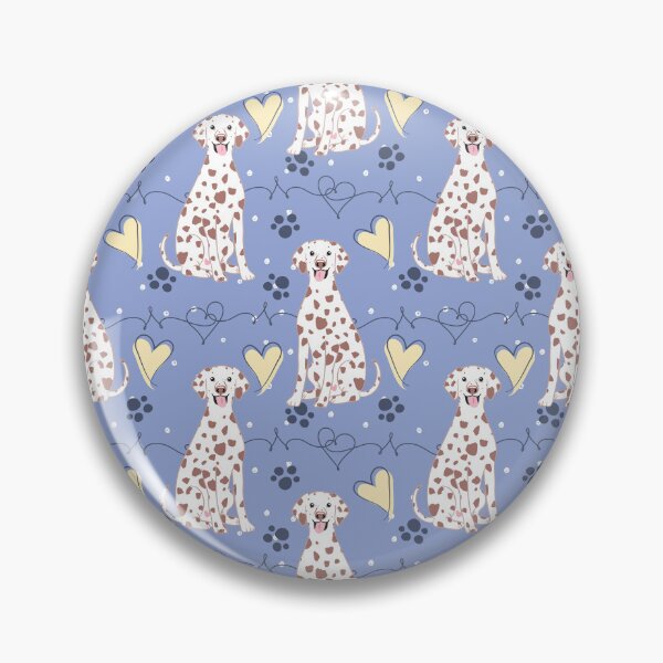 Item preview, LOVE Dalmatian - Liver and White 1 designed and sold by Lulupainting.