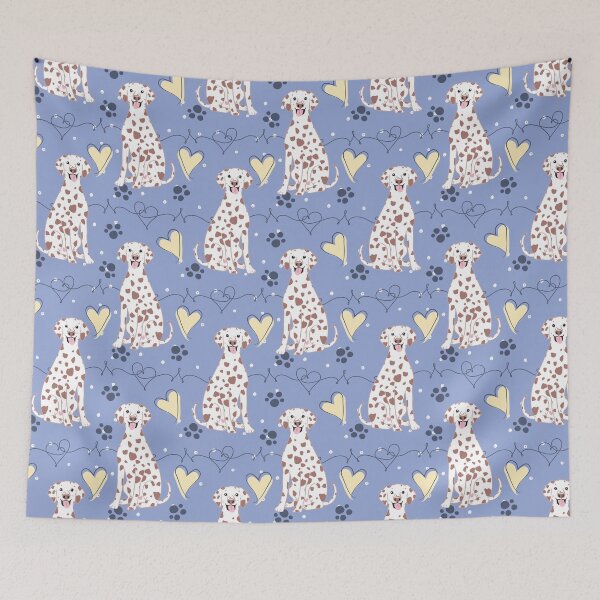Item preview, LOVE Dalmatian - Liver and White 1 designed and sold by Lulupainting.