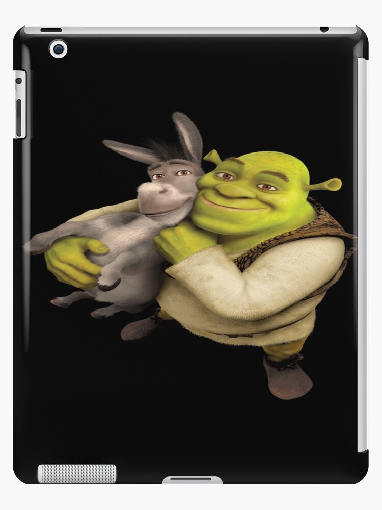 Shrek, Donkey and Puss in Boots from Shrek Movie | iPad Case & Skin