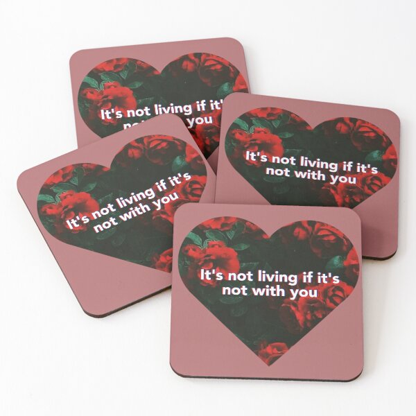 Item preview, It's not living if it's not with you designed and sold by GotTheMorbs.