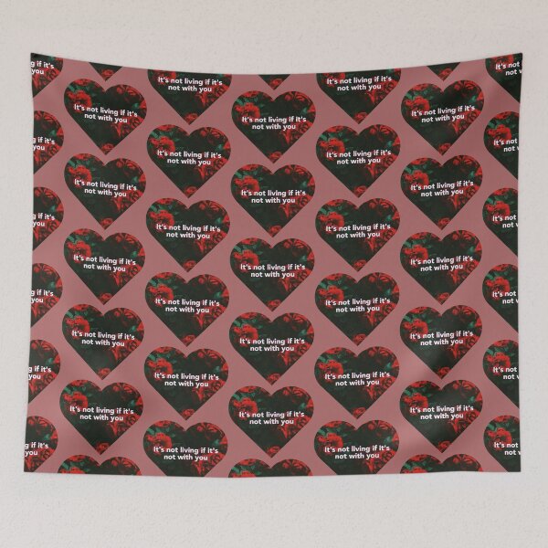 Item preview, It's not living if it's not with you designed and sold by GotTheMorbs.