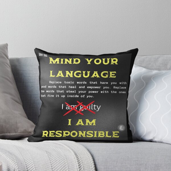 Item preview, Day 30 of the year: Mind your language designed and sold by BuddyBoots.