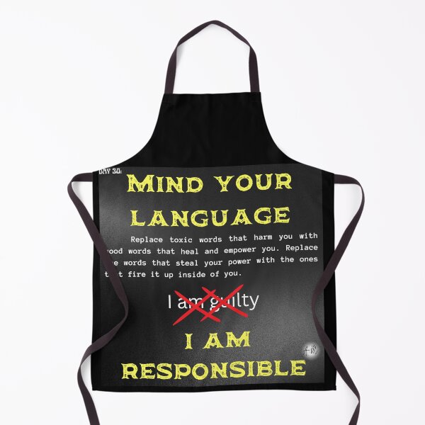 Item preview, Day 30 of the year: Mind your language designed and sold by BuddyBoots.