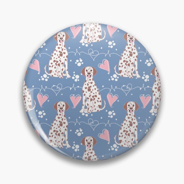 Item preview, LOVE Dalmatian - Liver and White 2 designed and sold by Lulupainting.