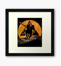 Legend Sword Master Framed Print