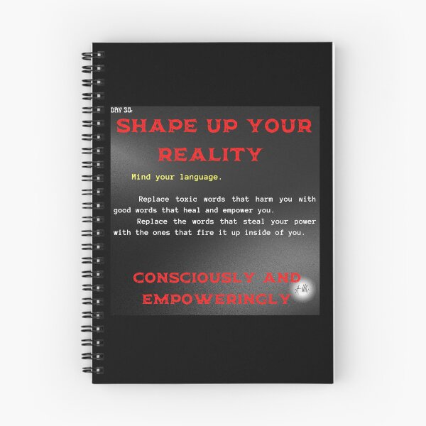 Item preview, Day 30 of the year: Shape up your reality in a conscious and empowering way designed and sold by BuddyBoots.