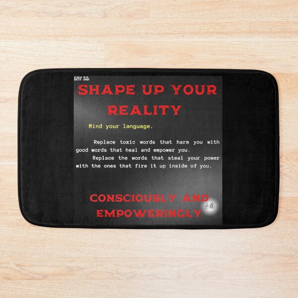 Item preview, Day 30 of the year: Shape up your reality in a conscious and empowering way designed and sold by BuddyBoots.