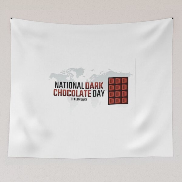 Item preview, National Dark Chocolate Day February 1st 2023 designed and sold by R1ZED.