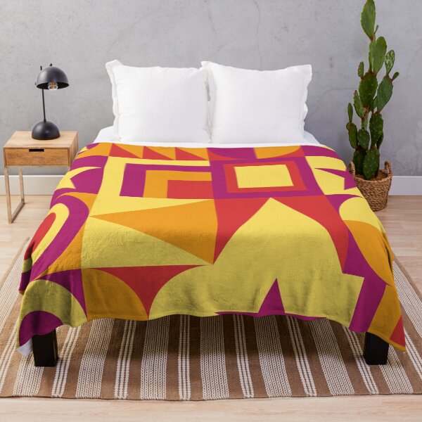 Item preview, bright abstract neo geo design designed and sold by pauloneill-art.