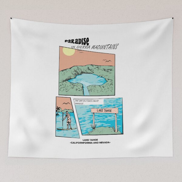 Item preview, Lake Tahoe in Sierra Mountains California and Nevada designed and sold by REDDZONE-.