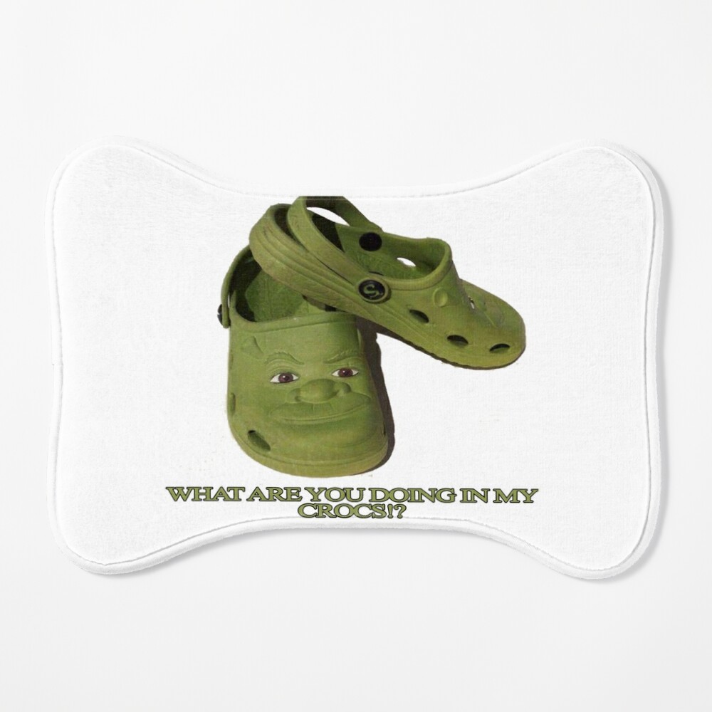 New Spoof Shoe Charms Cartoon Shrek Croc Clogs Sandals Garden
