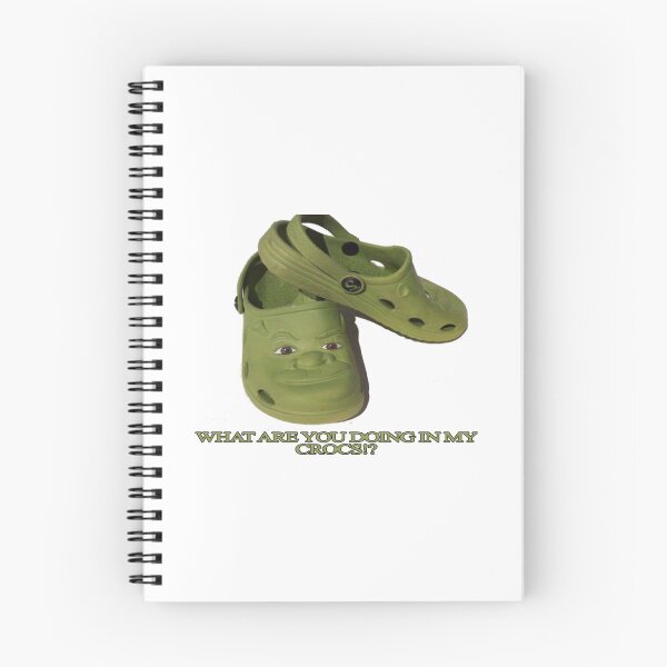 Item preview, What are you doing in my Shrek Crocs designed and sold by HertaGi10.
