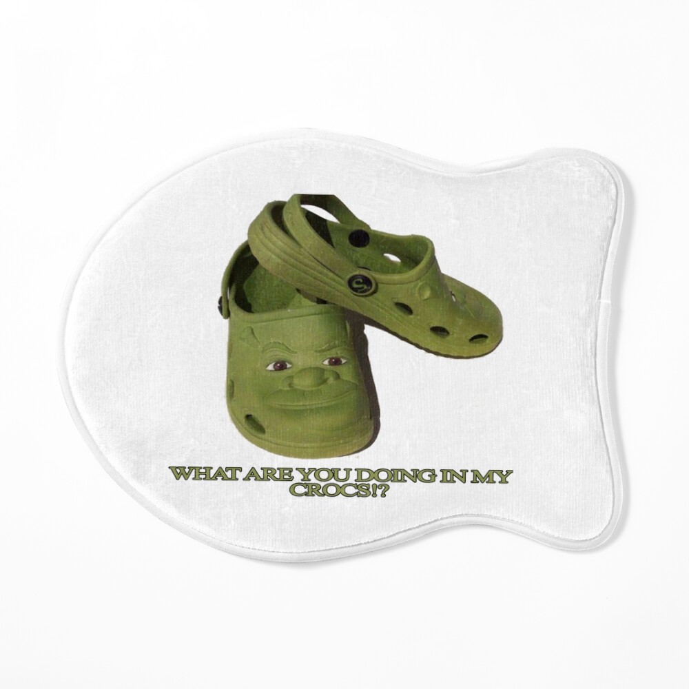 Shrek on the Croc Laptop Sleeve for Sale by apollosale