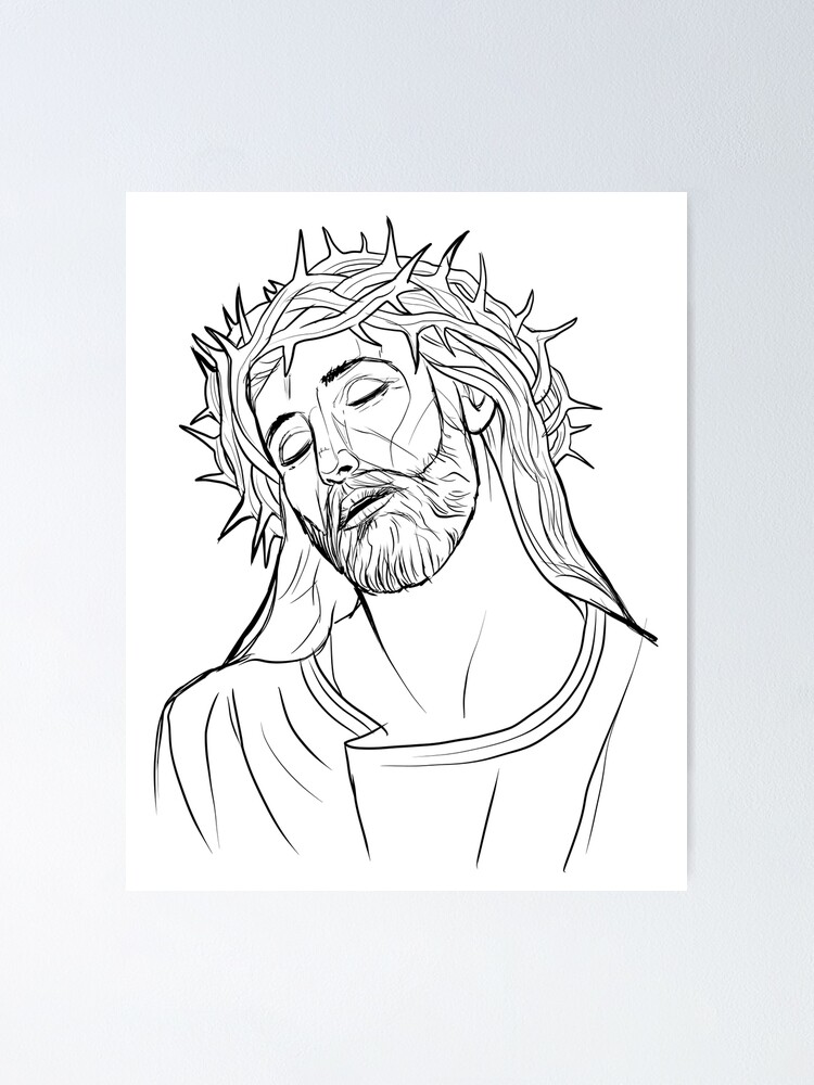 Jesus Christ sketch | Jesus Christ pencil drawing Drawing by KARTICK DUTTA  | Saatchi Art