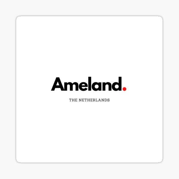 Item preview, Ameland - The Netherlands designed and sold by PlacesToVisit.