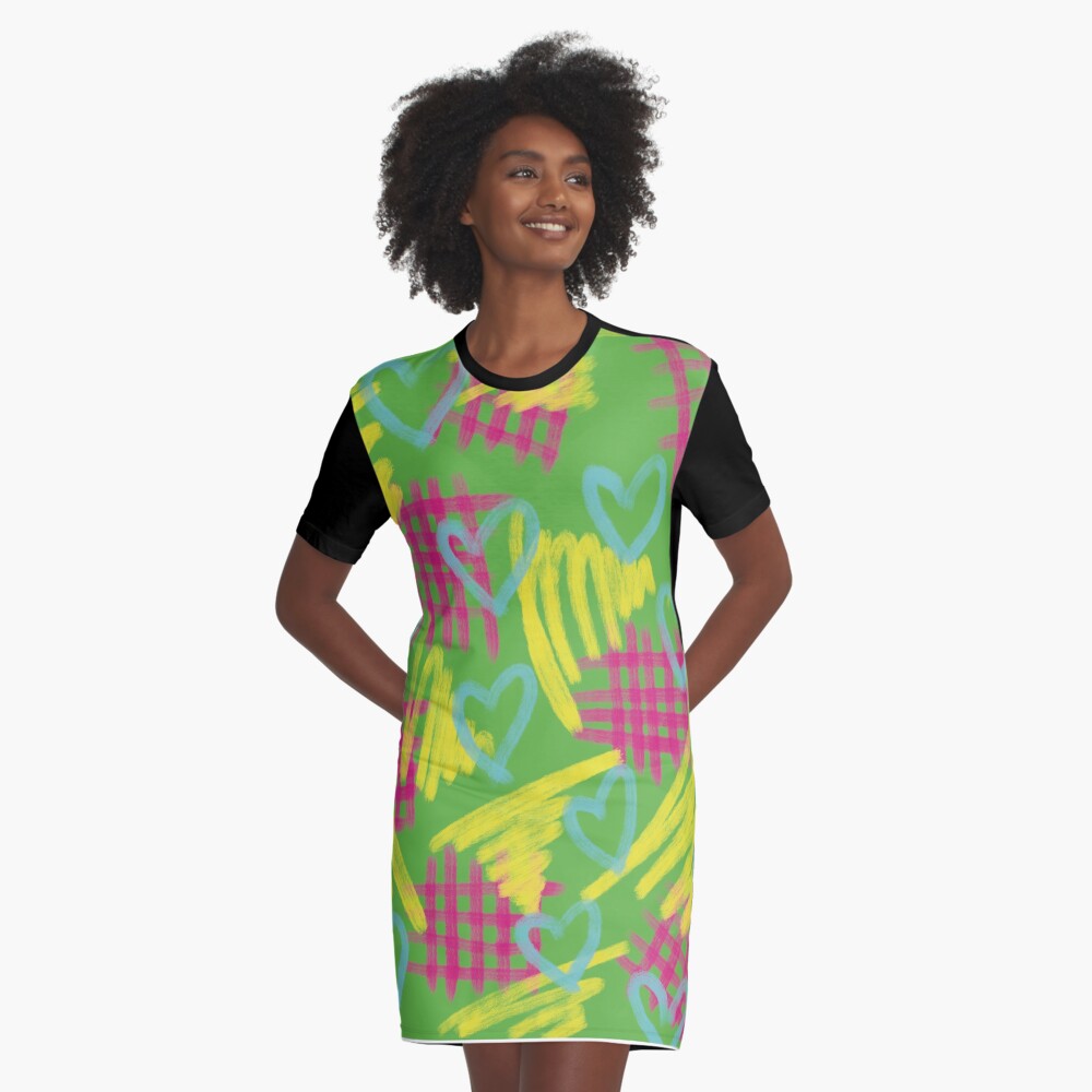 Item preview, Graphic T-Shirt Dress designed and sold by LilyBurgess.