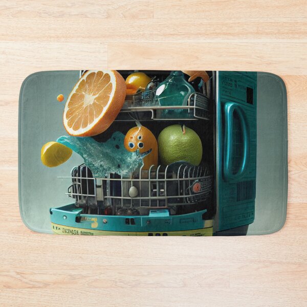 Item preview, Citrus Cleanup The Dishwashers Burden Digital Painting designed and sold by CodeAndColors.