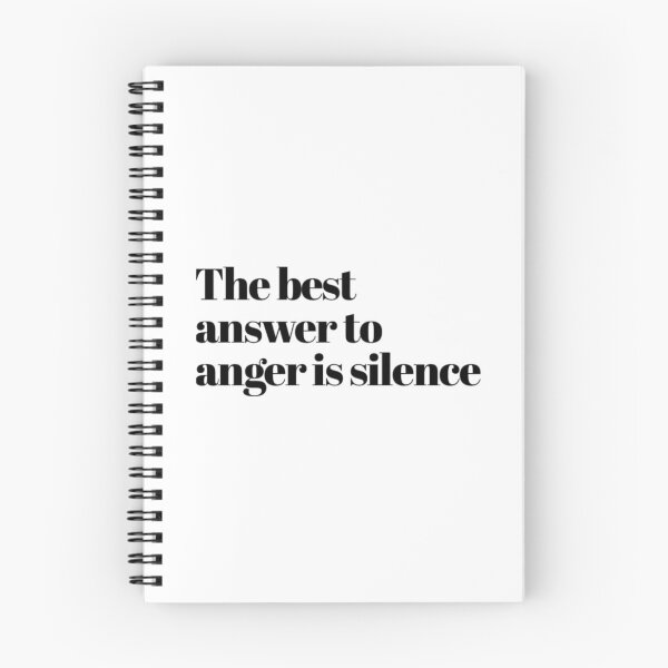 Item preview, The best answer to anger is silence designed and sold by The  Lifers.