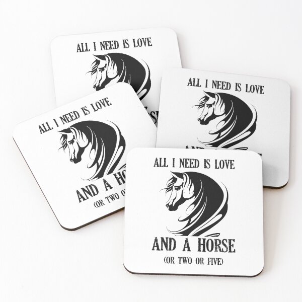 Item preview, ALL I NEED IS LOVE, AND A HORSE OR TWO OR FIVE! designed and sold by EscanV.