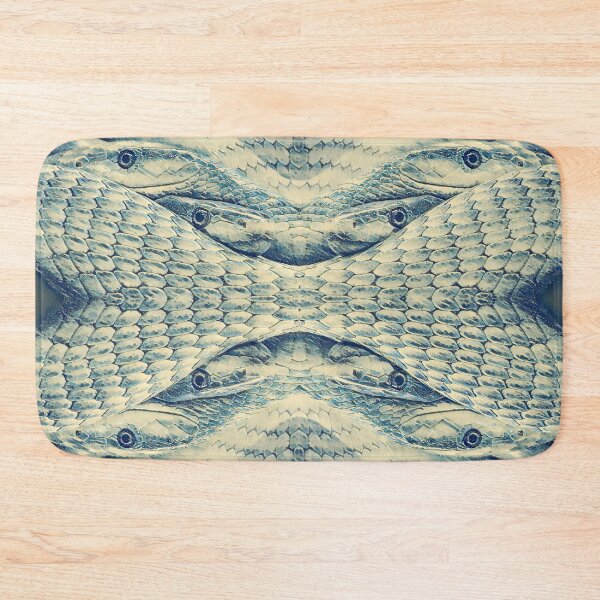 Item preview, Snake Love Sahmaran Love of Shahmaran Blue Cream designed and sold by SpiritGifts.
