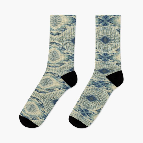 Item preview, Snake Love Sahmaran Love of Shahmaran Blue Cream designed and sold by SpiritGifts.