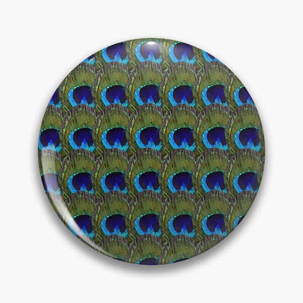 Item preview, Peacock feathers overlapping, great patterns designed and sold by Kirei-Lily.