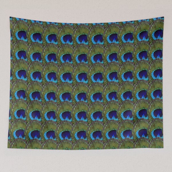 Item preview, Peacock feathers overlapping, great patterns designed and sold by Kirei-Lily.