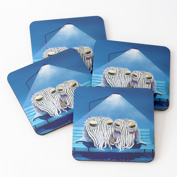 Item preview, Pyjama Squid Valentine's Day Oceanic Soiree Vivid De-Light  designed and sold by OceanicSoiree.