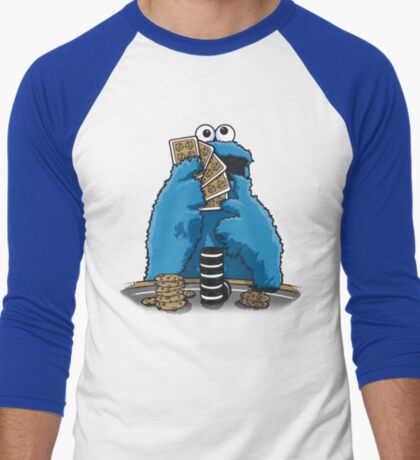 muscular cookie monster shirt