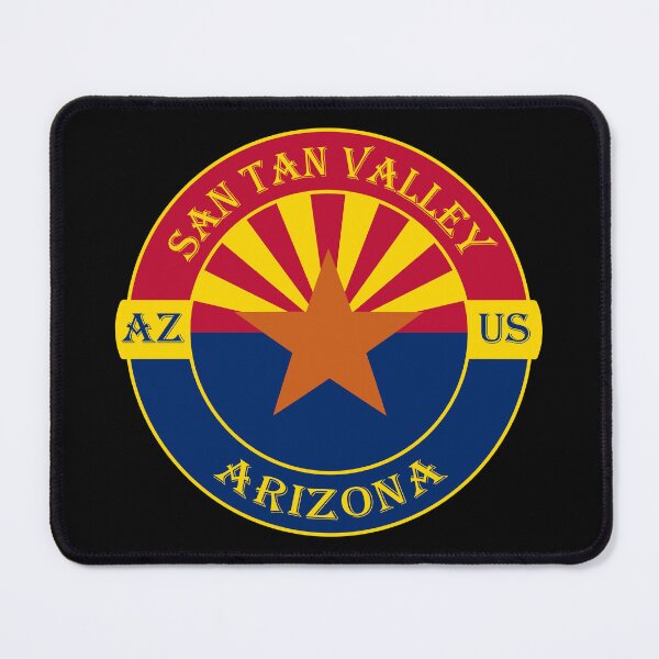 Item preview, San Tan Valley Arizona Flag USA Seal Stamp Badge Travel Souvenir designed and sold by TeeHome.