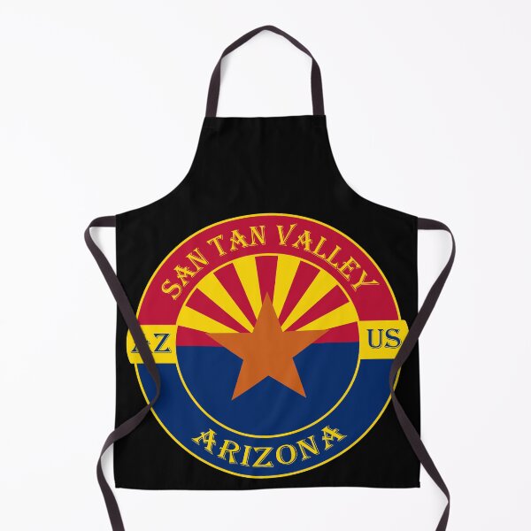 Aperçu de l'œuvre San Tan Valley Arizona Flag USA Seal Stamp Badge Travel Souvenir créée et vendue par TeeHome.