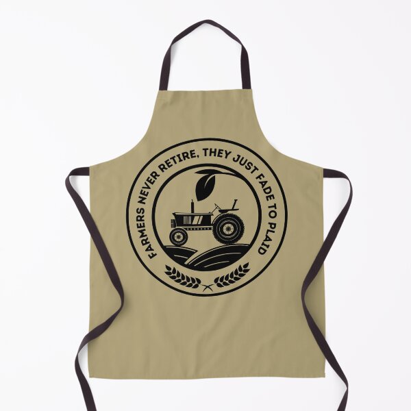 Item preview, Farmers Never Retire, they Just Fade to Plaid designed and sold by ReadytoWork.